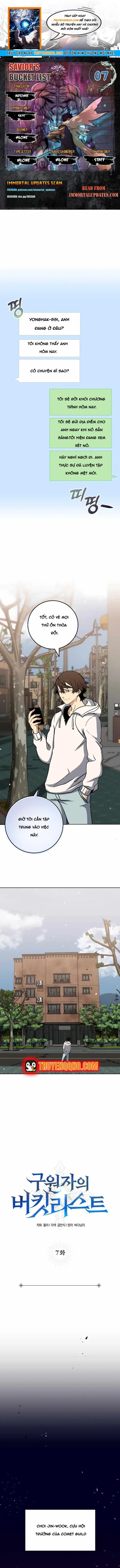 Cẩm Nang Của Đấng Cứu Thế Chapter 7 - 1