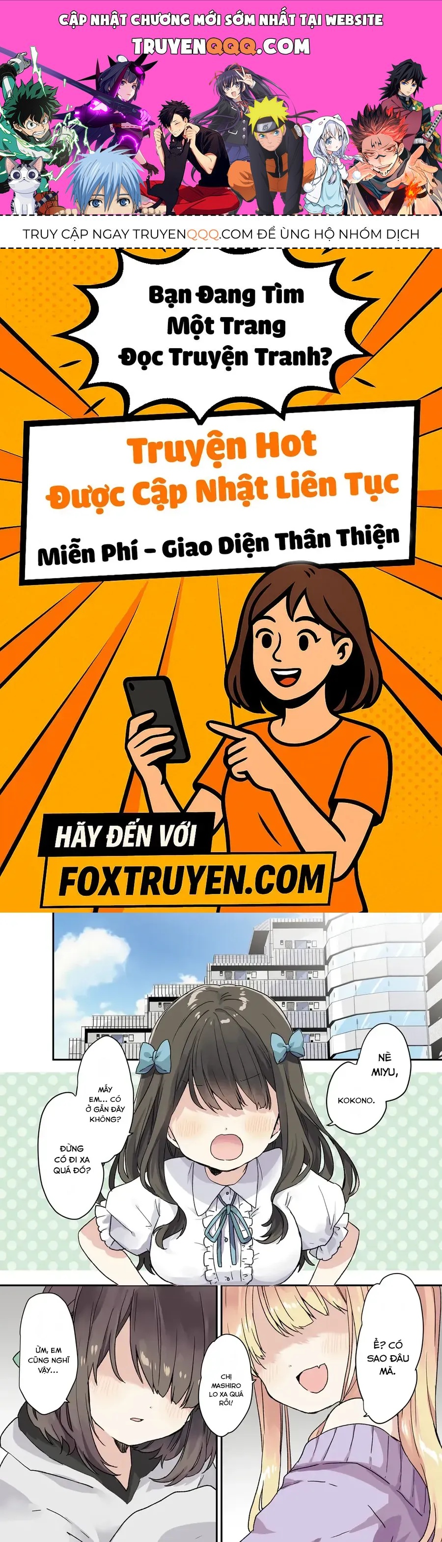 Daigaku Nyuugakuji Kara Uwasa Sareteita Bishoujo San Shimai, Ikiwakareteita Gimai Datta. Chapter 1 - 1