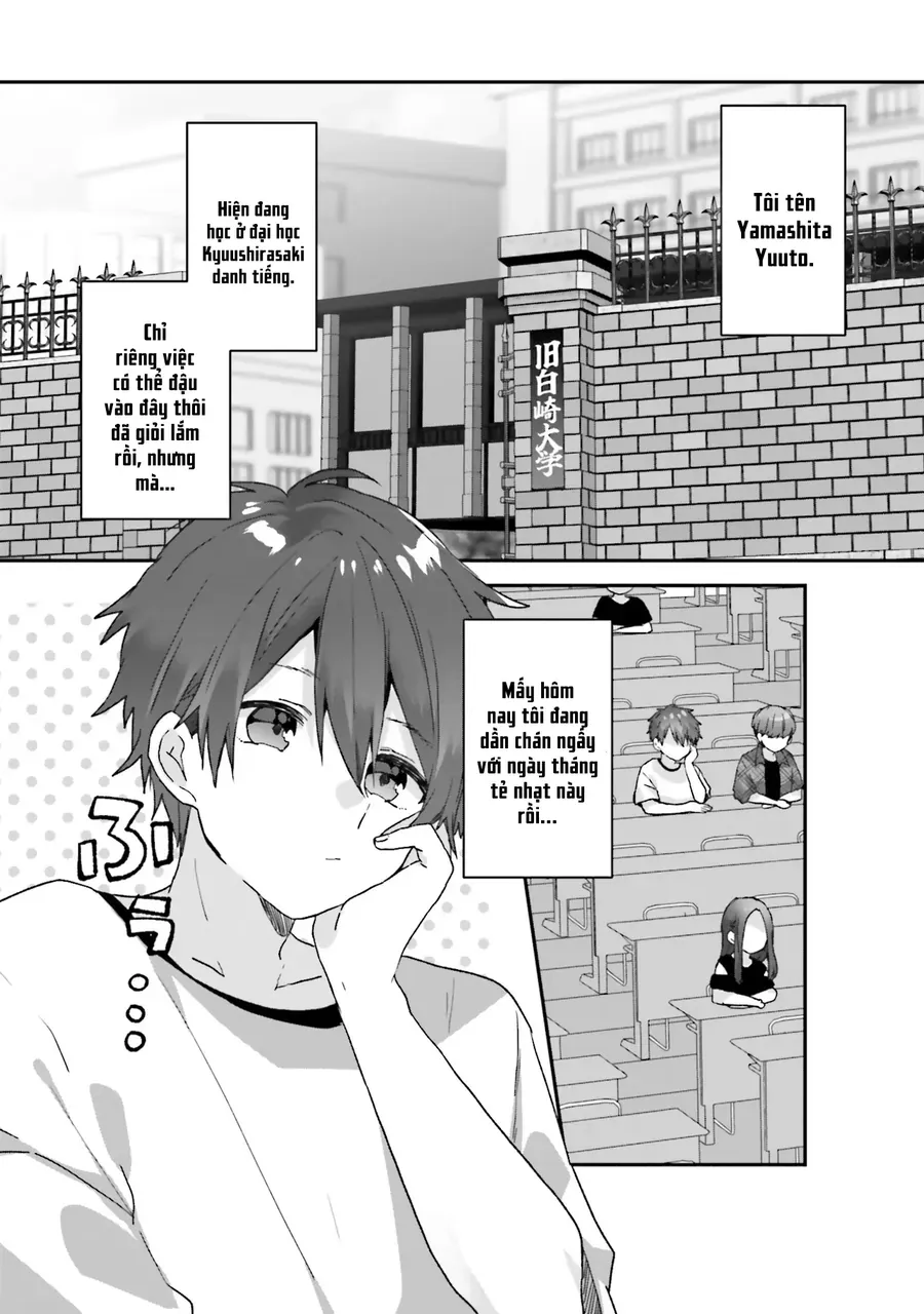 Daigaku Nyuugakuji Kara Uwasa Sareteita Bishoujo San Shimai, Ikiwakareteita Gimai Datta. Chapter 1 - 3