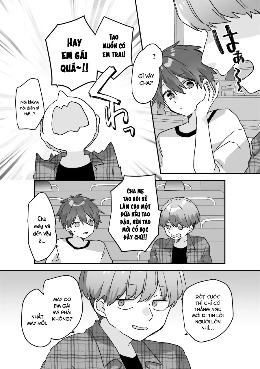 Daigaku Nyuugakuji Kara Uwasa Sareteita Bishoujo San Shimai, Ikiwakareteita Gimai Datta. Chapter 1 - 4