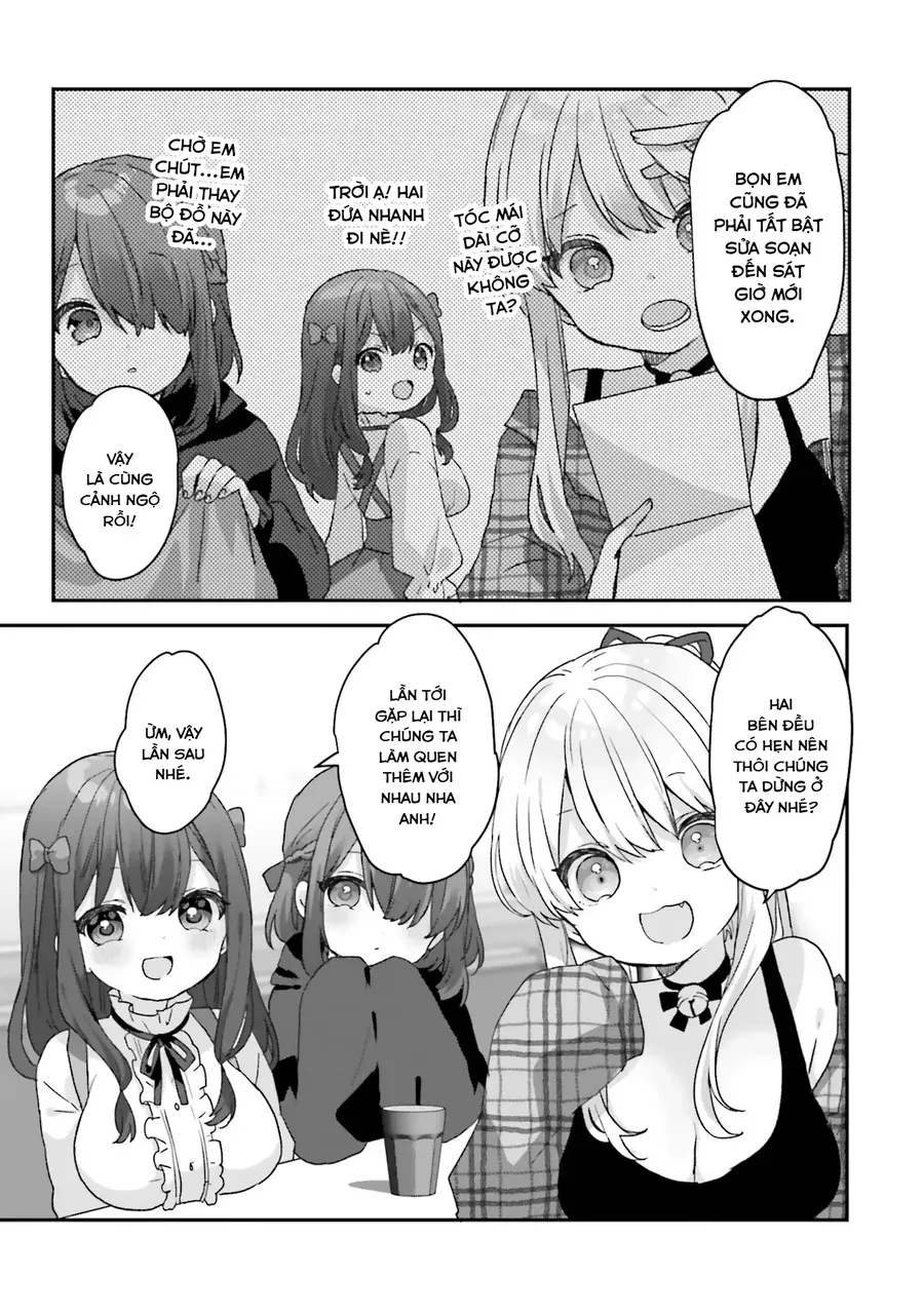 Daigaku Nyuugakuji Kara Uwasa Sareteita Bishoujo San Shimai, Ikiwakareteita Gimai Datta. Chapter 1 - 37