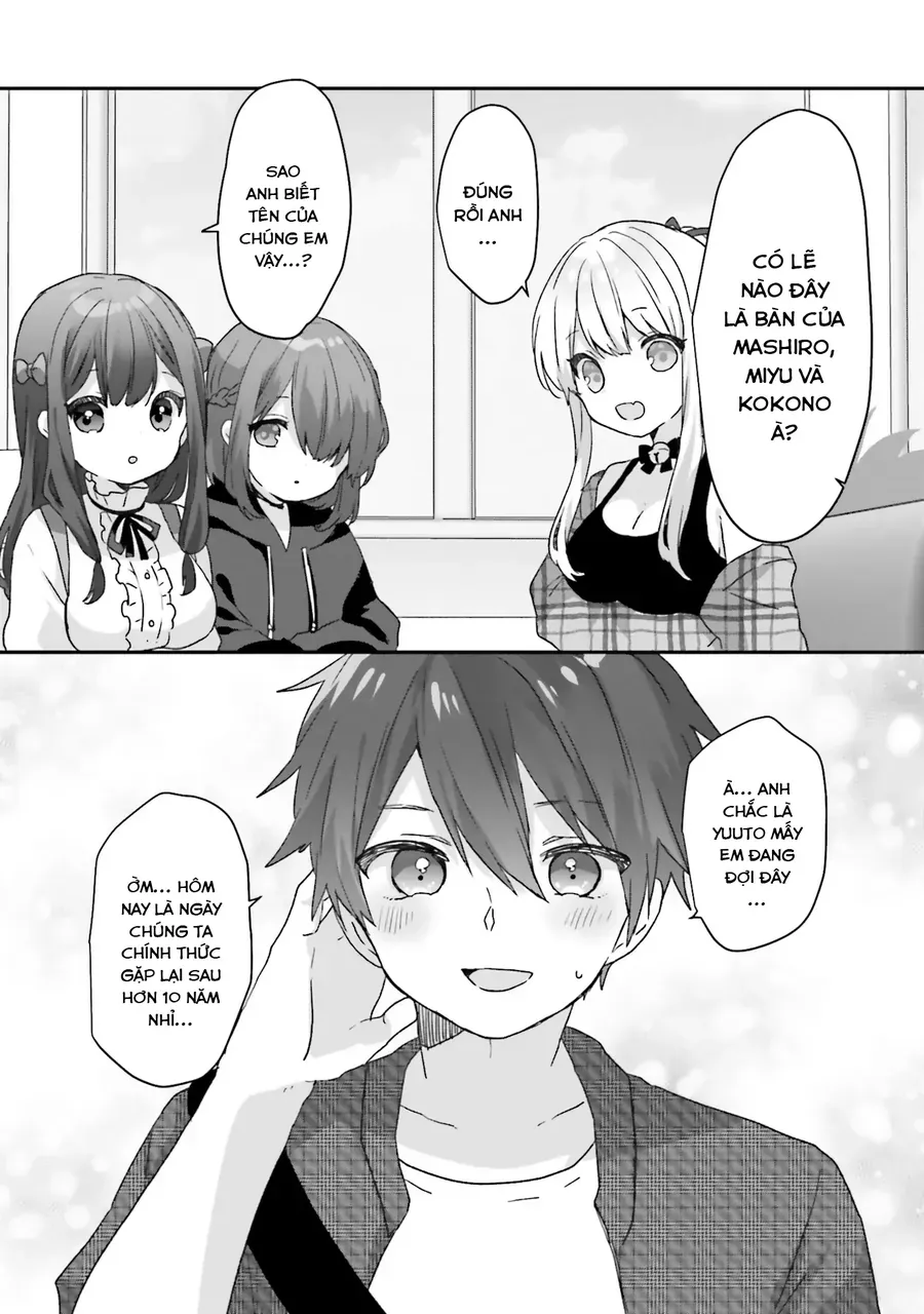 Daigaku Nyuugakuji Kara Uwasa Sareteita Bishoujo San Shimai, Ikiwakareteita Gimai Datta. Chapter 1 - 39