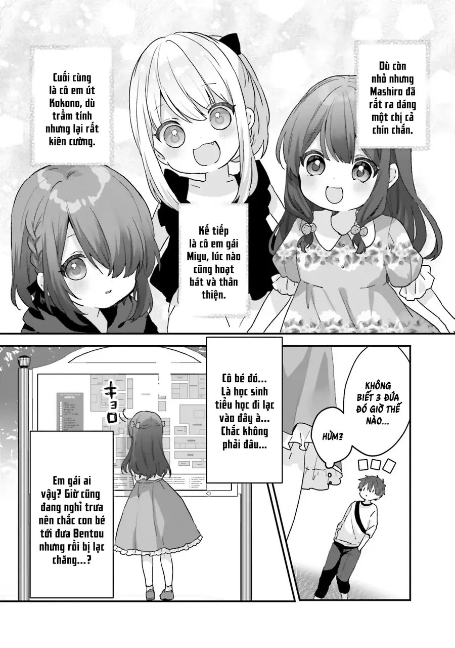 Daigaku Nyuugakuji Kara Uwasa Sareteita Bishoujo San Shimai, Ikiwakareteita Gimai Datta. Chapter 1 - 8