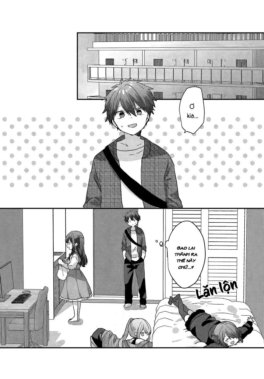 Daigaku Nyuugakuji Kara Uwasa Sareteita Bishoujo San Shimai, Ikiwakareteita Gimai Datta. Chapter 2 - 12