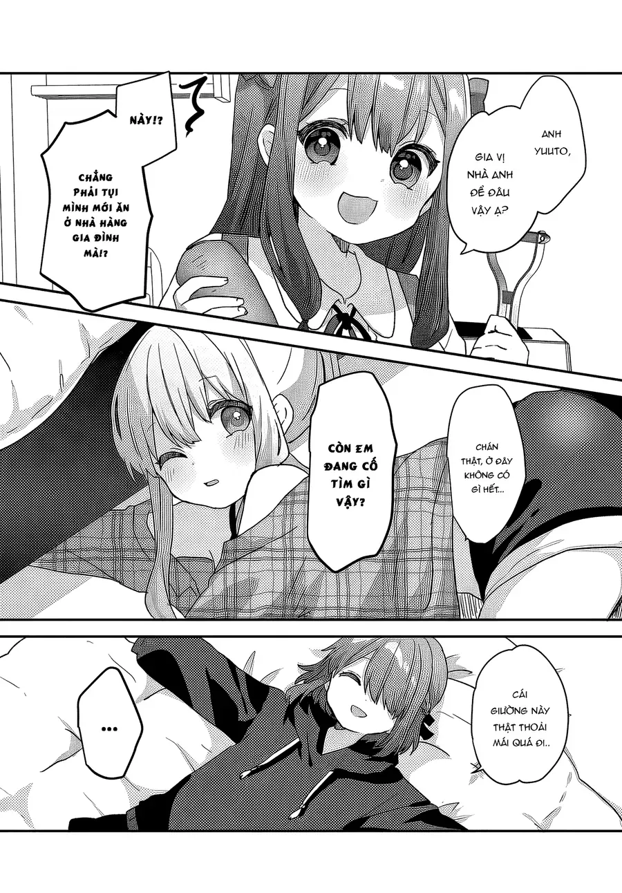 Daigaku Nyuugakuji Kara Uwasa Sareteita Bishoujo San Shimai, Ikiwakareteita Gimai Datta. Chapter 2 - 13