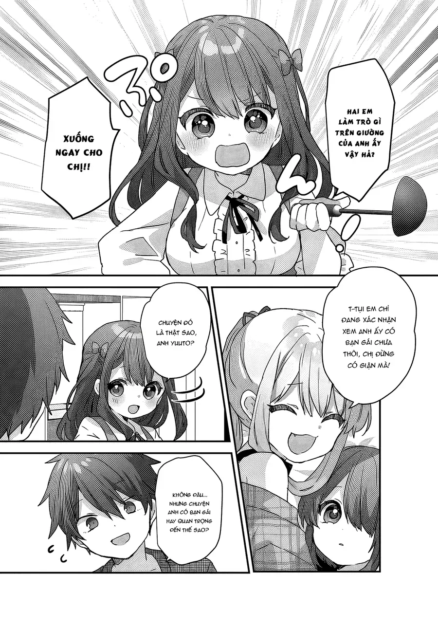 Daigaku Nyuugakuji Kara Uwasa Sareteita Bishoujo San Shimai, Ikiwakareteita Gimai Datta. Chapter 2 - 17