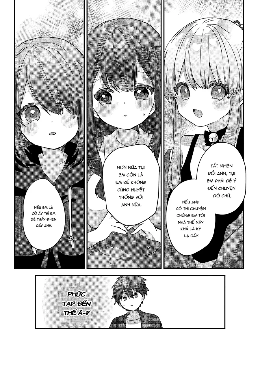 Daigaku Nyuugakuji Kara Uwasa Sareteita Bishoujo San Shimai, Ikiwakareteita Gimai Datta. Chapter 2 - 18