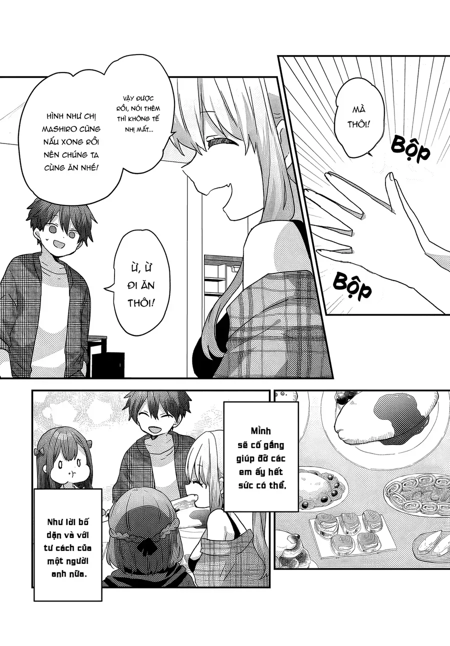 Daigaku Nyuugakuji Kara Uwasa Sareteita Bishoujo San Shimai, Ikiwakareteita Gimai Datta. Chapter 2 - 20