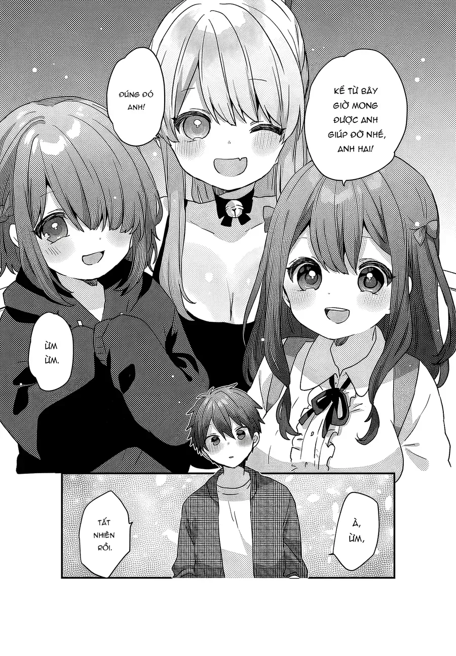 Daigaku Nyuugakuji Kara Uwasa Sareteita Bishoujo San Shimai, Ikiwakareteita Gimai Datta. Chapter 2 - 22