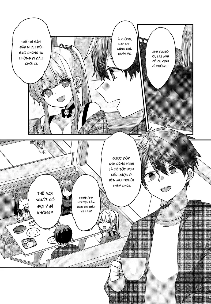 Daigaku Nyuugakuji Kara Uwasa Sareteita Bishoujo San Shimai, Ikiwakareteita Gimai Datta. Chapter 2 - 10
