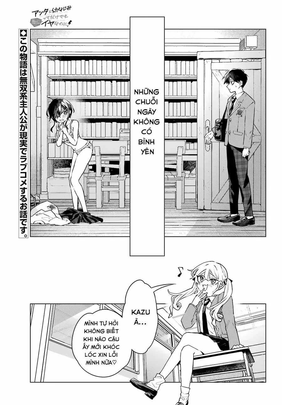 Anta To Osananajimi Tte Dake Demo Iya Nanoni!: Zekkou Kara Hajimaru S-Kyuu Bishoujo To No Gakuen Nariagari Seikatsu Chapter 1 - 43