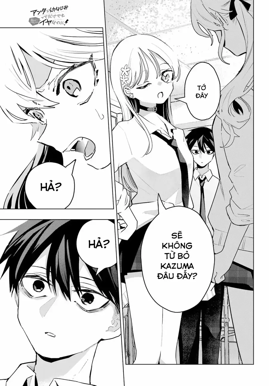 Anta To Osananajimi Tte Dake Demo Iya Nanoni!: Zekkou Kara Hajimaru S-Kyuu Bishoujo To No Gakuen Nariagari Seikatsu Chapter 10 - 16