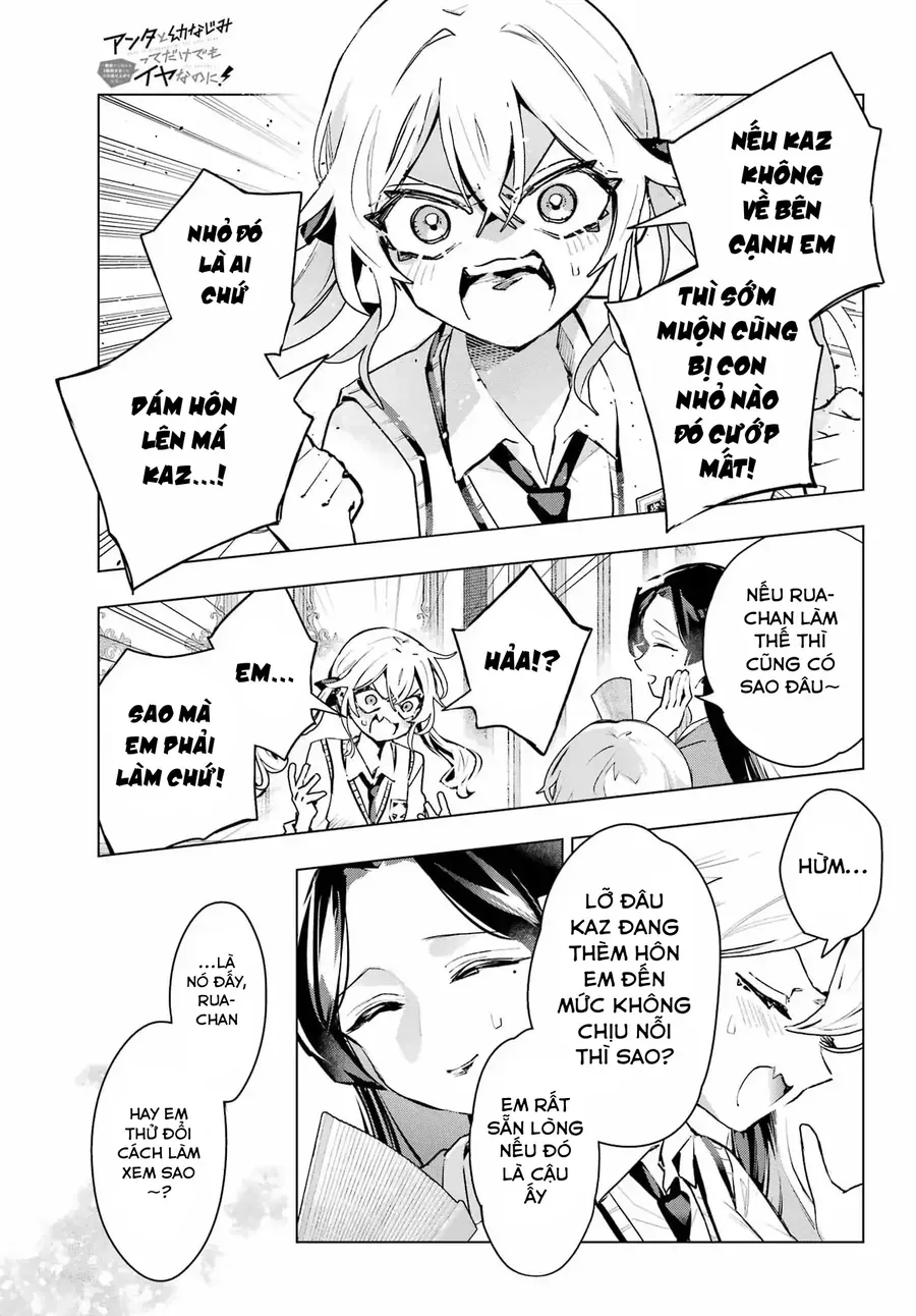 Anta To Osananajimi Tte Dake Demo Iya Nanoni!: Zekkou Kara Hajimaru S-Kyuu Bishoujo To No Gakuen Nariagari Seikatsu Chapter 10 - 22