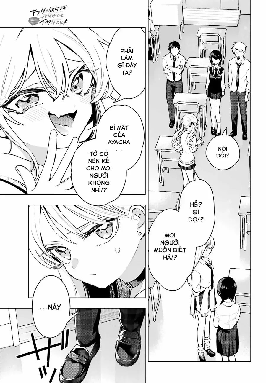 Anta To Osananajimi Tte Dake Demo Iya Nanoni!: Zekkou Kara Hajimaru S-Kyuu Bishoujo To No Gakuen Nariagari Seikatsu Chapter 10 - 8