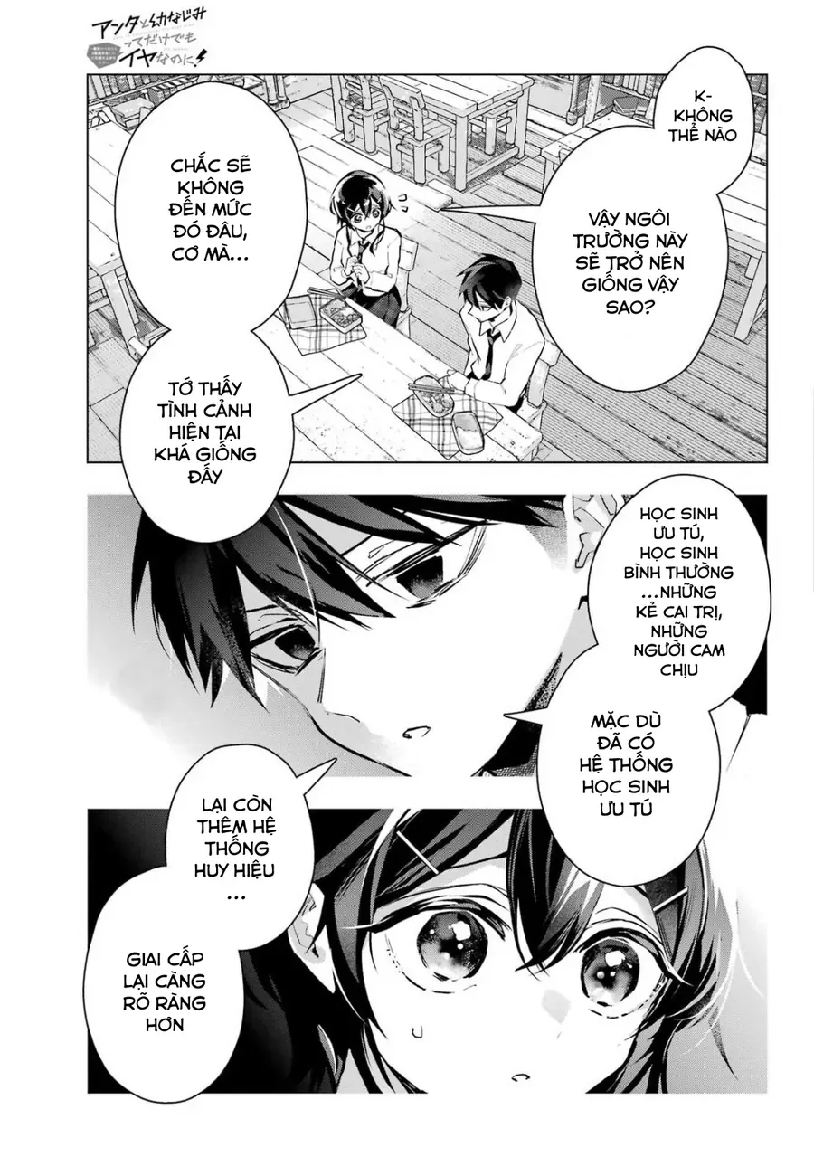 Anta To Osananajimi Tte Dake Demo Iya Nanoni!: Zekkou Kara Hajimaru S-Kyuu Bishoujo To No Gakuen Nariagari Seikatsu Chapter 12 - 17