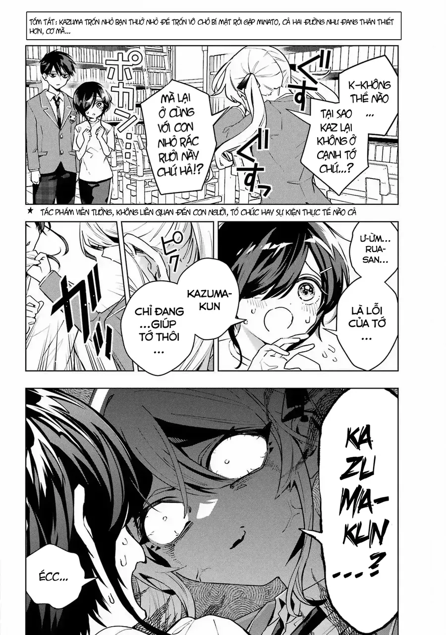 Anta To Osananajimi Tte Dake Demo Iya Nanoni!: Zekkou Kara Hajimaru S-Kyuu Bishoujo To No Gakuen Nariagari Seikatsu Chapter 3 - 4