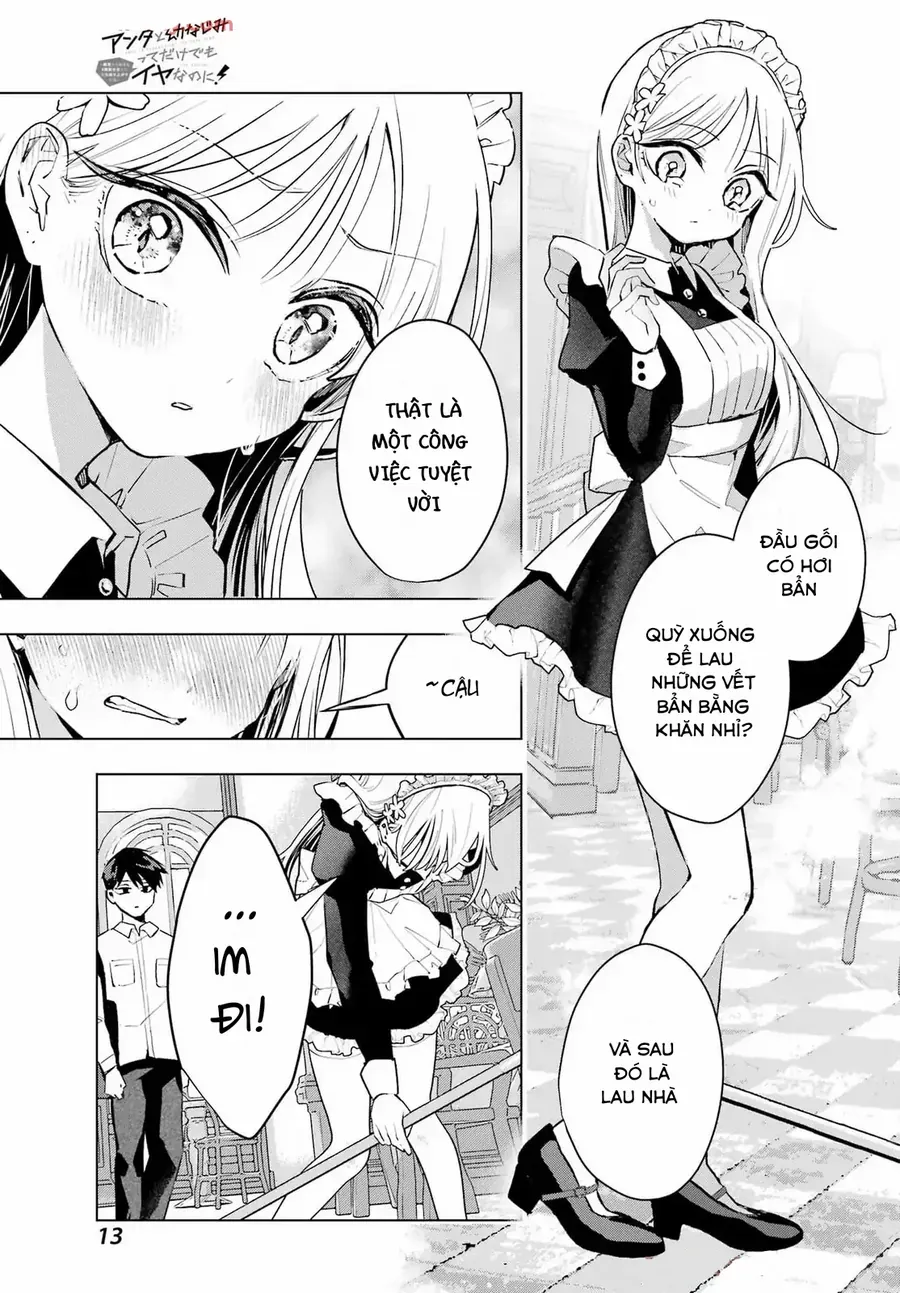 Anta To Osananajimi Tte Dake Demo Iya Nanoni!: Zekkou Kara Hajimaru S-Kyuu Bishoujo To No Gakuen Nariagari Seikatsu Chapter 6 - 9