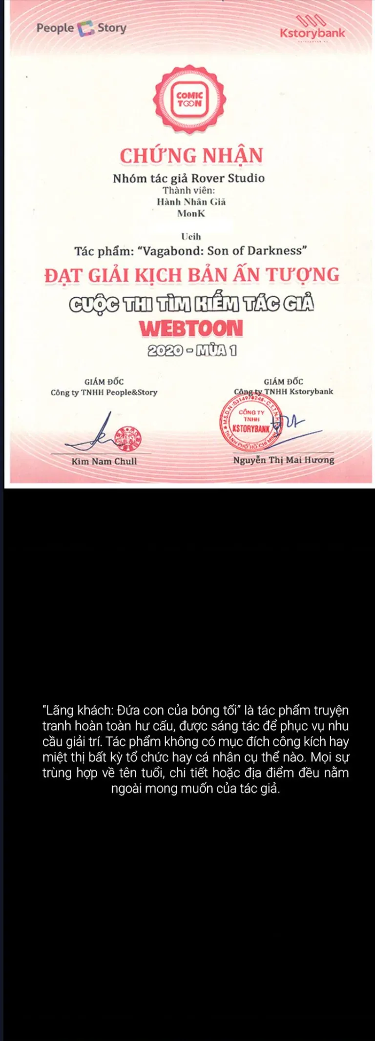 Lãng Khách - Đứa Con Của Bóng Tối Chapter 1 - 2