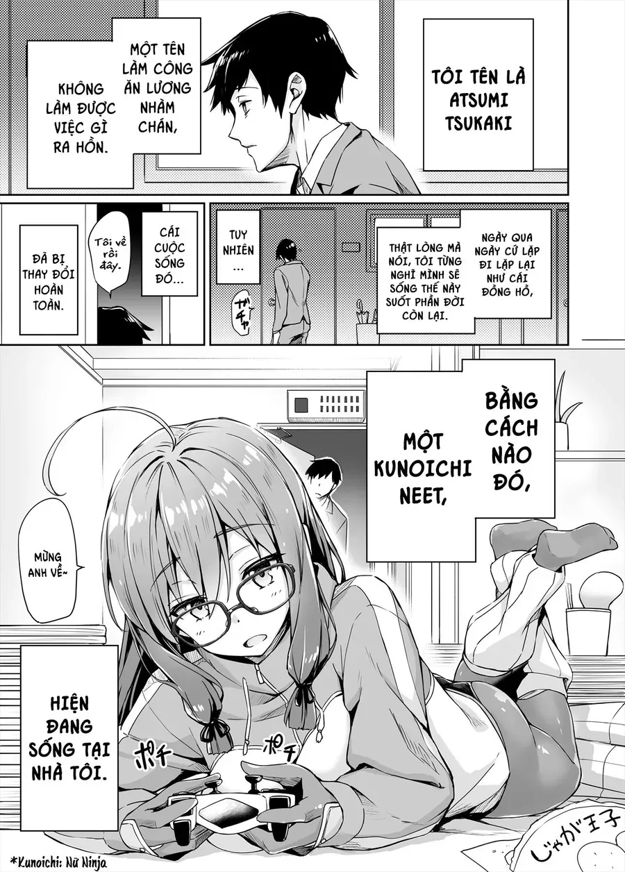 Neet De Otaku Na Kunoichi To Naze Ka Dousei Hajimemashita Chapter 1 - 2
