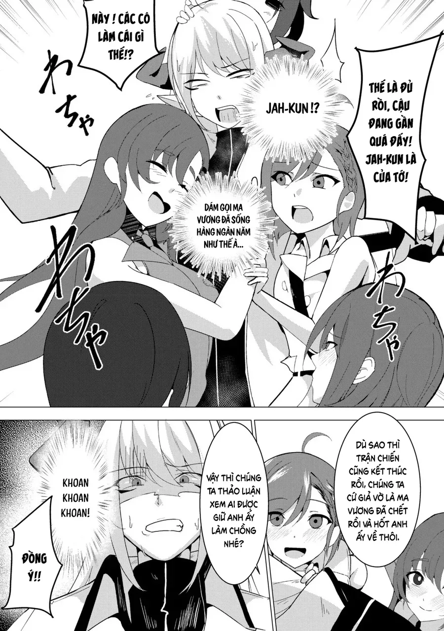 Joudan De Onnna Yuusha-Tachi Wo Kudoita Dai Maou, Sarawa Rete Kyousei Shinkon Seikatsu Chapter 1 - 19