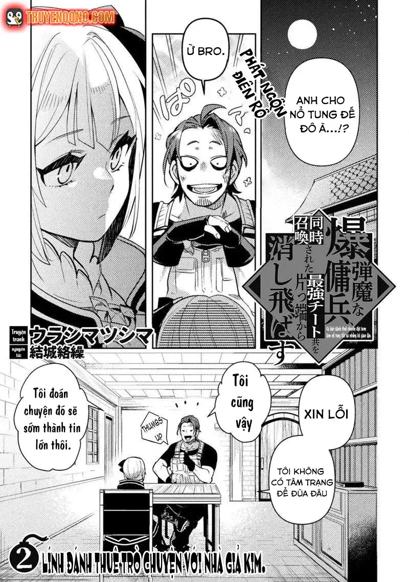 Bakudanma Na Youhei, Douji Shoukan Sareta Saikyou Cheat-Domo Wo Katappashi Kara Keshitobasu Chapter 2 - 3