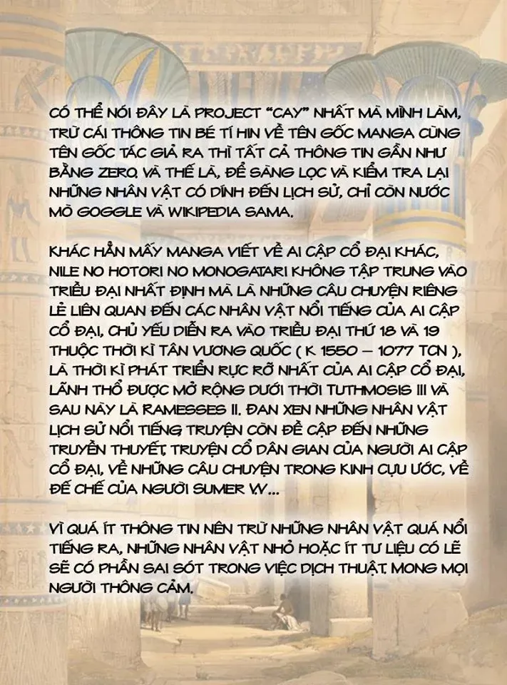 Nile No Hotori No Monogatari Chapter 1 - 6