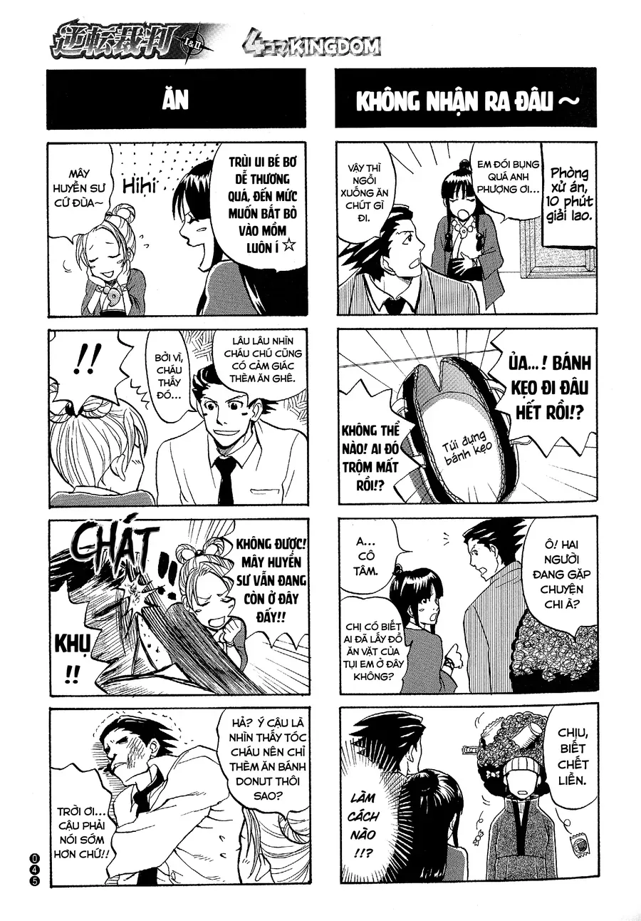 Ace Attorney 1&2 4Koma Kingdom Chapter 5 - 7
