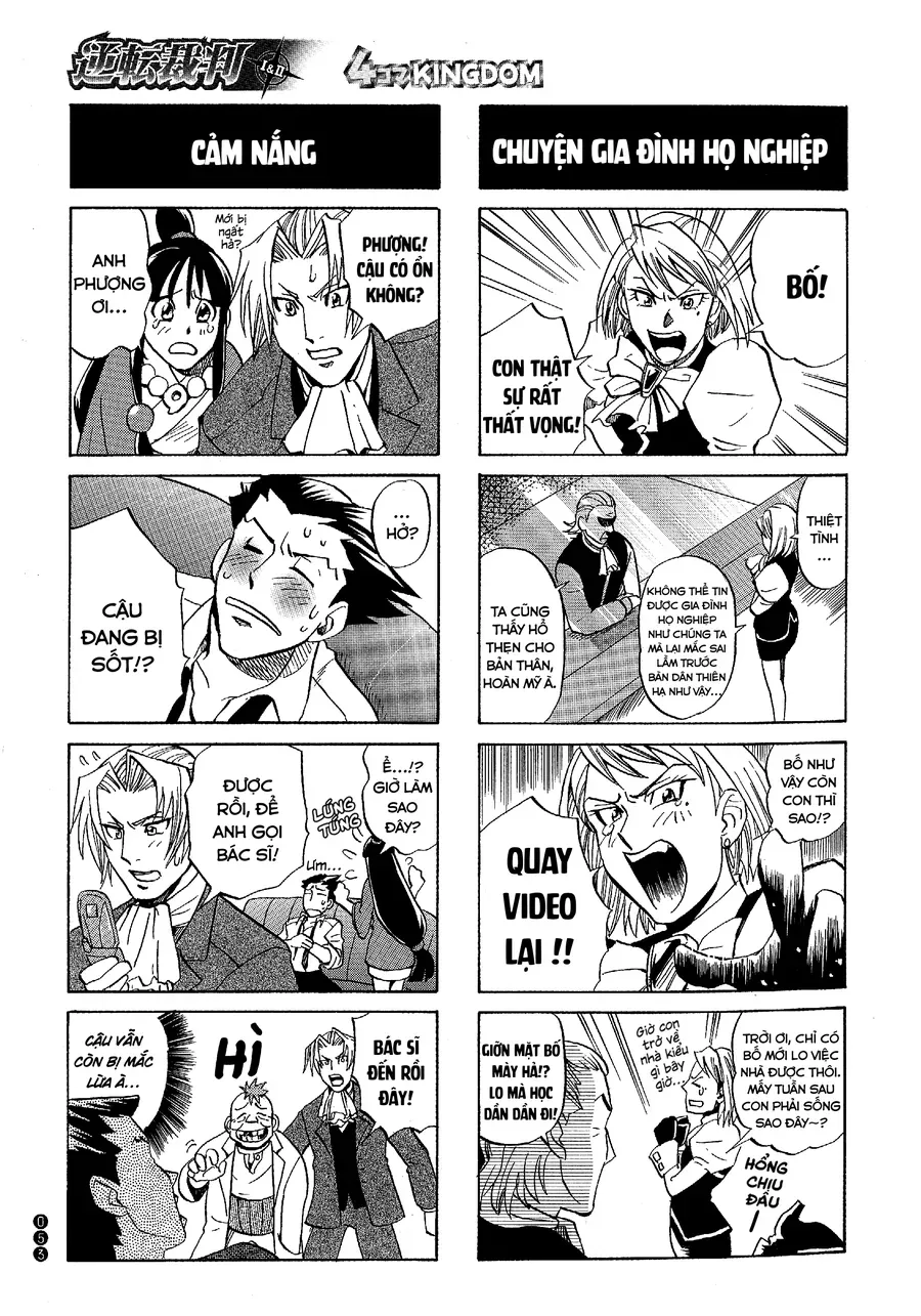 Ace Attorney 1&2 4Koma Kingdom Chapter 6 - 7