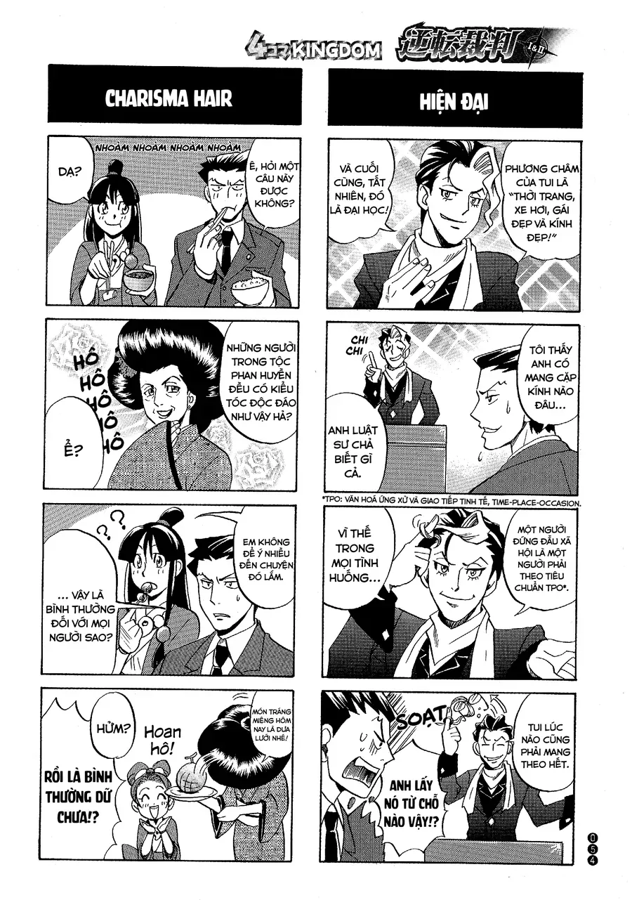 Ace Attorney 1&2 4Koma Kingdom Chapter 6 - 8