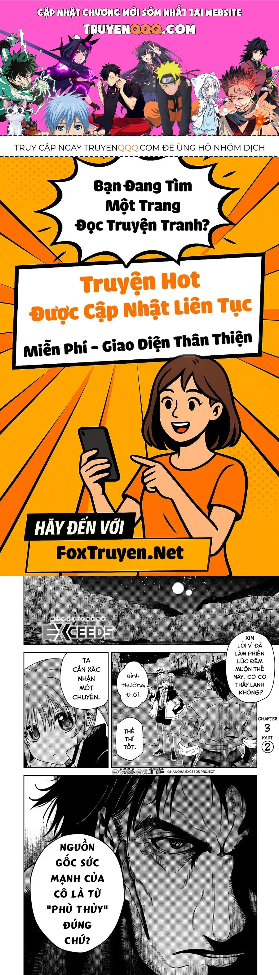 Mahou Shoujo Lyrical Nanoha Exceeds Chapter 3.2 - 1