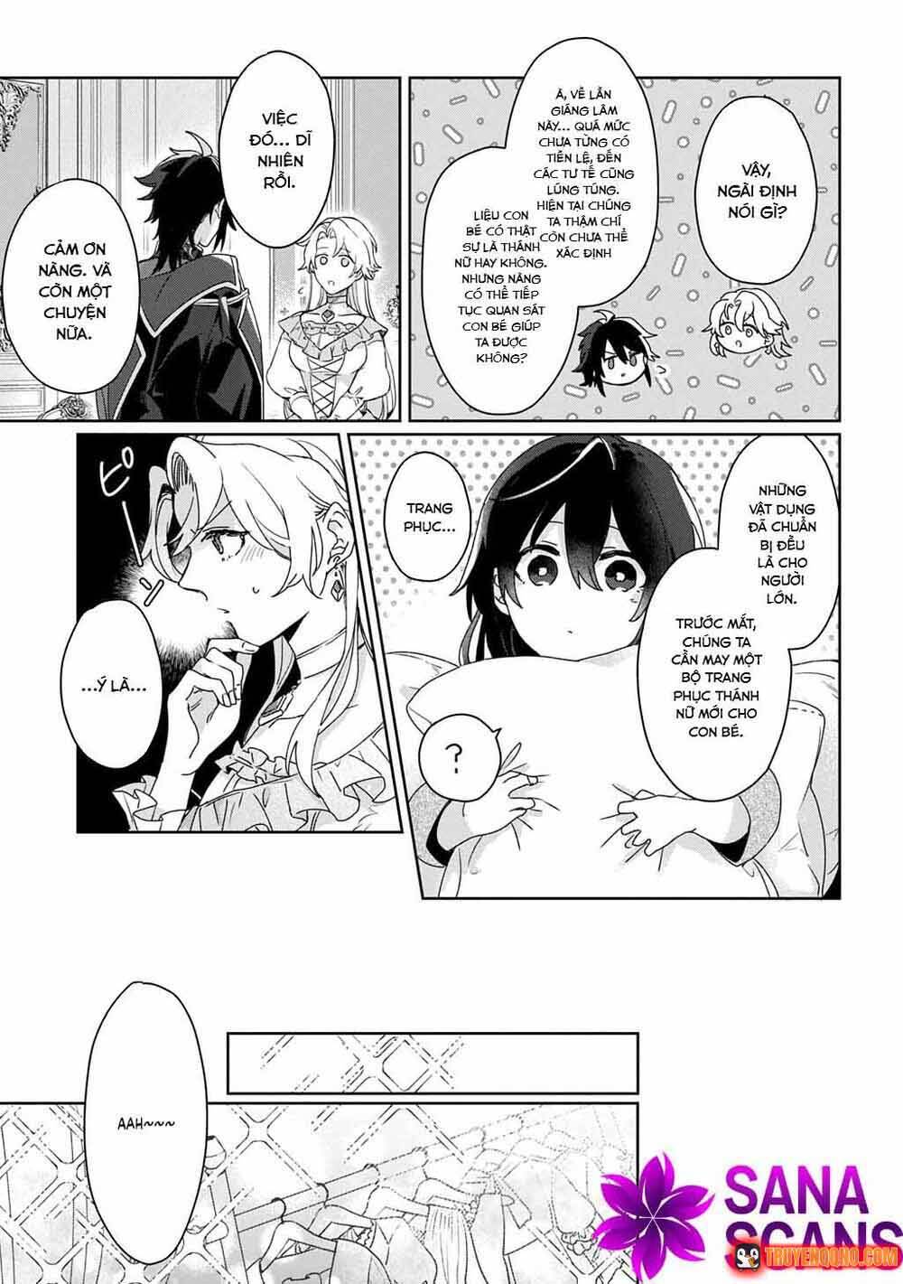 Vì Thánh Nữ Sắp Đến Nên Ta Không Yêu Nàng, Nhưng Hóa Ra Thánh Nữ Mới 5 Tuổi Nên Ta Sẽ Cưng Chiều Hết Mực!! Chapter 1.2 - 9