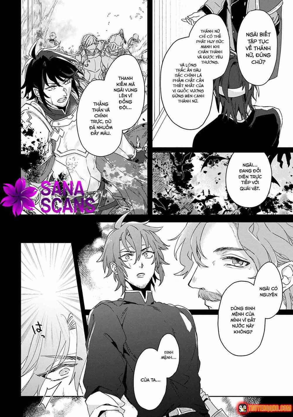 Vì Thánh Nữ Sắp Đến Nên Ta Không Yêu Nàng, Nhưng Hóa Ra Thánh Nữ Mới 5 Tuổi Nên Ta Sẽ Cưng Chiều Hết Mực!! Chapter 2.2 - 4