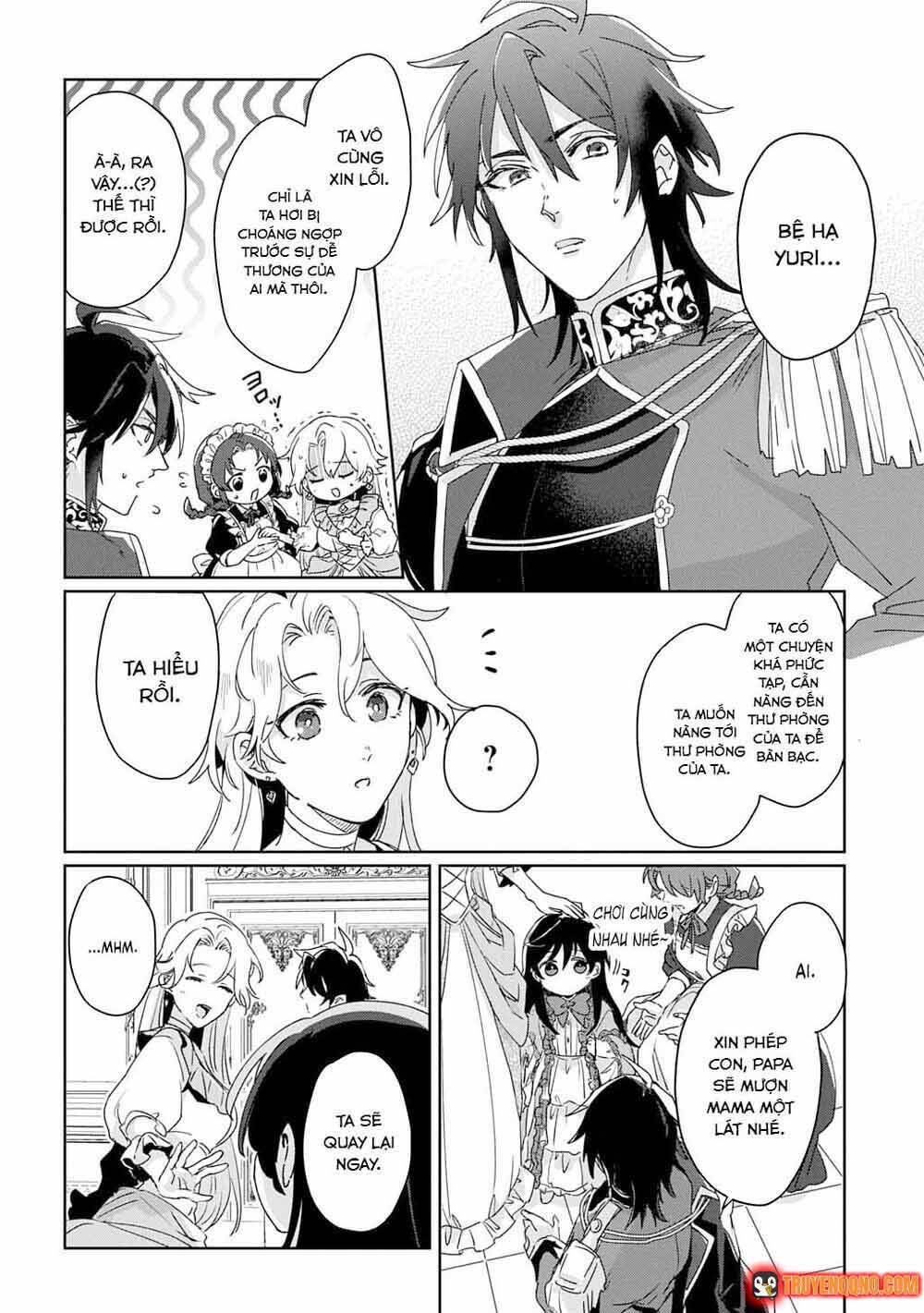 Vì Thánh Nữ Sắp Đến Nên Ta Không Yêu Nàng, Nhưng Hóa Ra Thánh Nữ Mới 5 Tuổi Nên Ta Sẽ Cưng Chiều Hết Mực!! Chapter 2.1 - 9