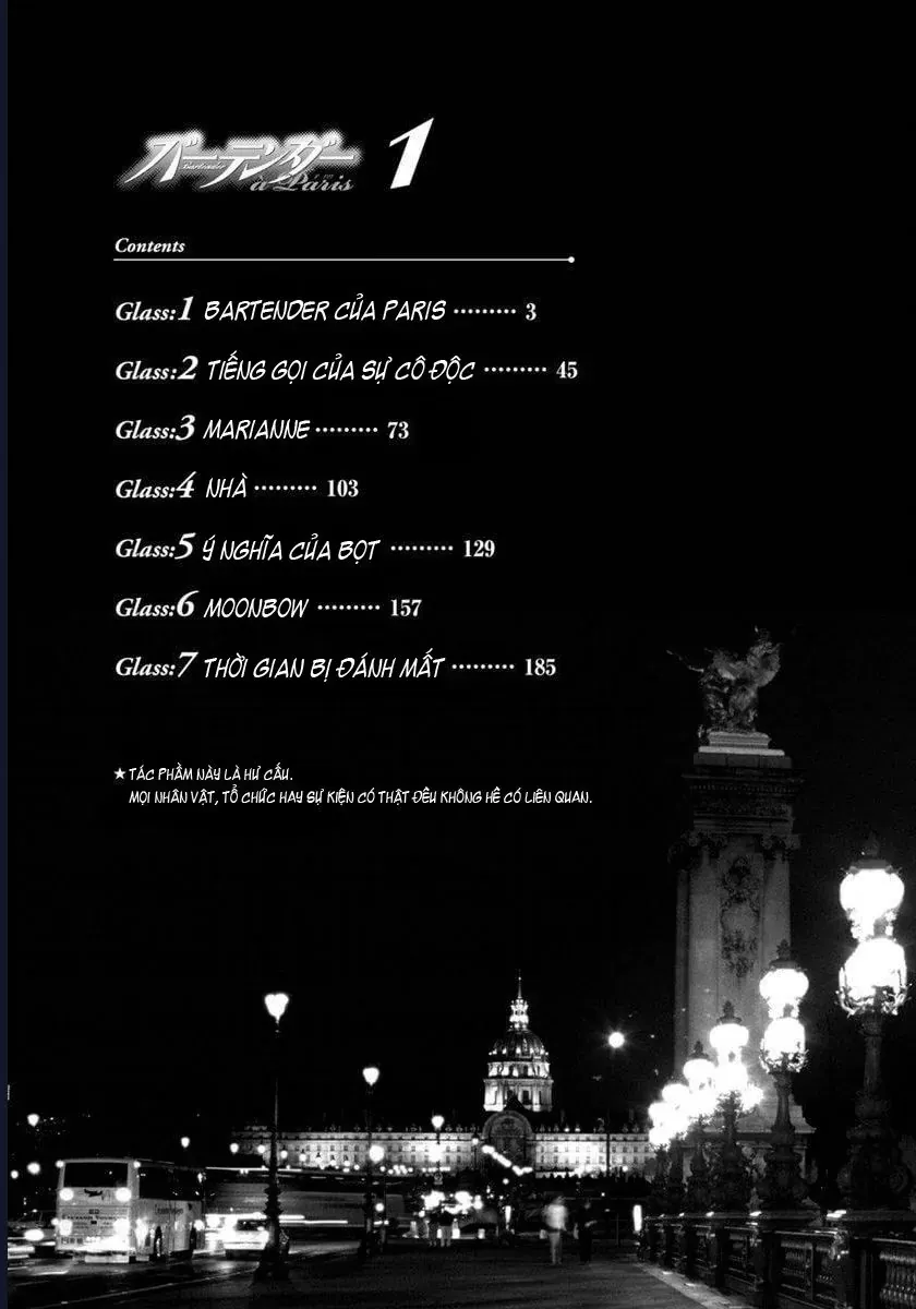 Bartender À Paris Chapter 1 - 7