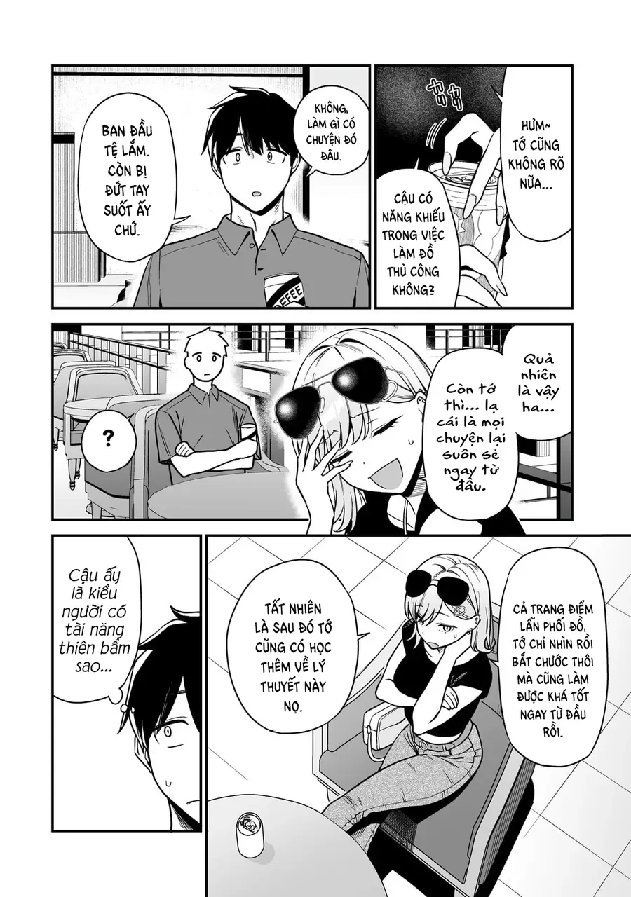 Lỡ tay sửa xe cho nàng Gyaru, ai dè lại bị nàng bám lấy Chapter 4 - 15