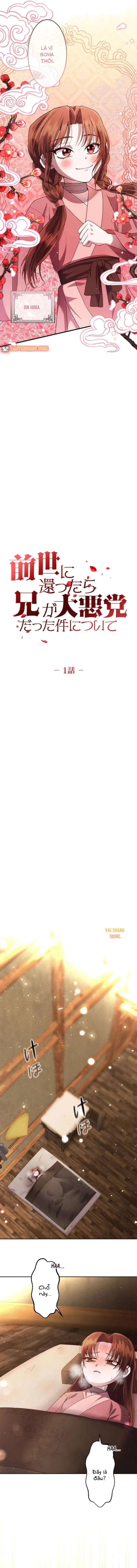 Sinh Về Kiếp Trước, Ta Phát Hiện Anh Trai Là Kẻ Đại Ác Nhân Chapter 1 - 8