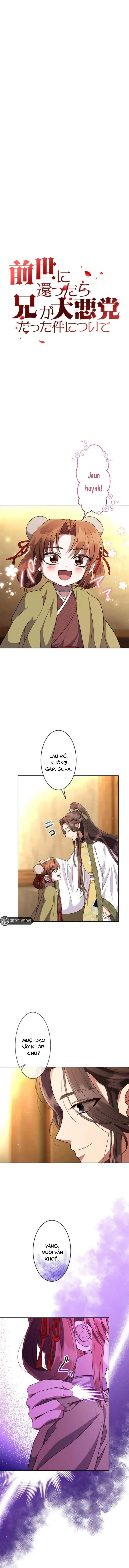 Trùng Sinh Về Kiếp Trước, Ta Phát Hiện Anh Trai Là Kẻ Đại Ác Nhân Chapter 3 - 3