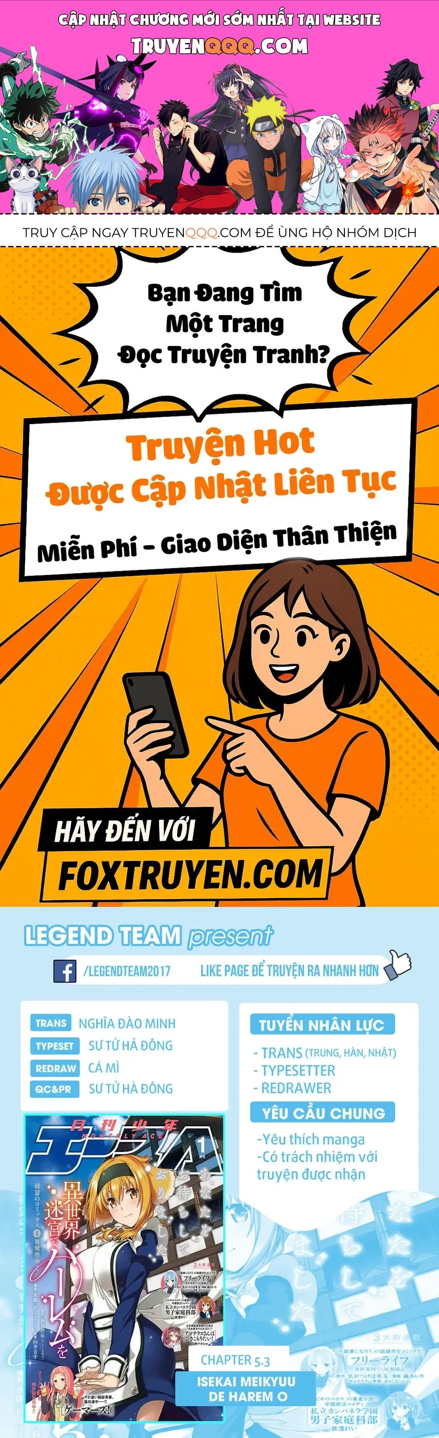 Isekai Meikyuu De Harem Wo Chapter 10 - 1