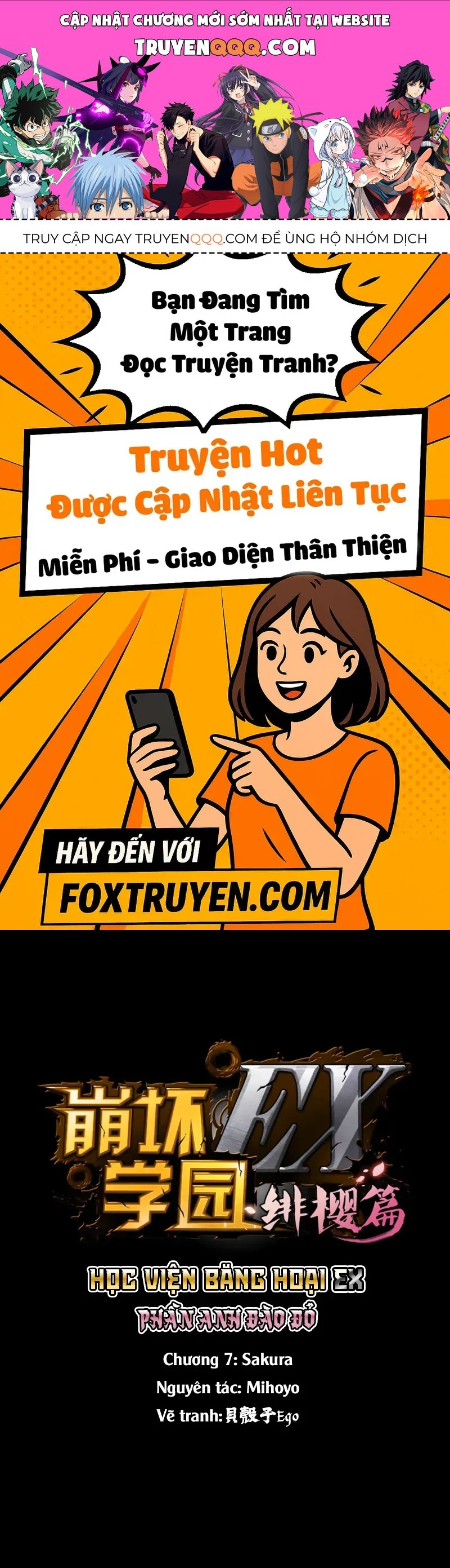 Houkai Gakuen Ex - Sakura Arc Chapter 7 - 1