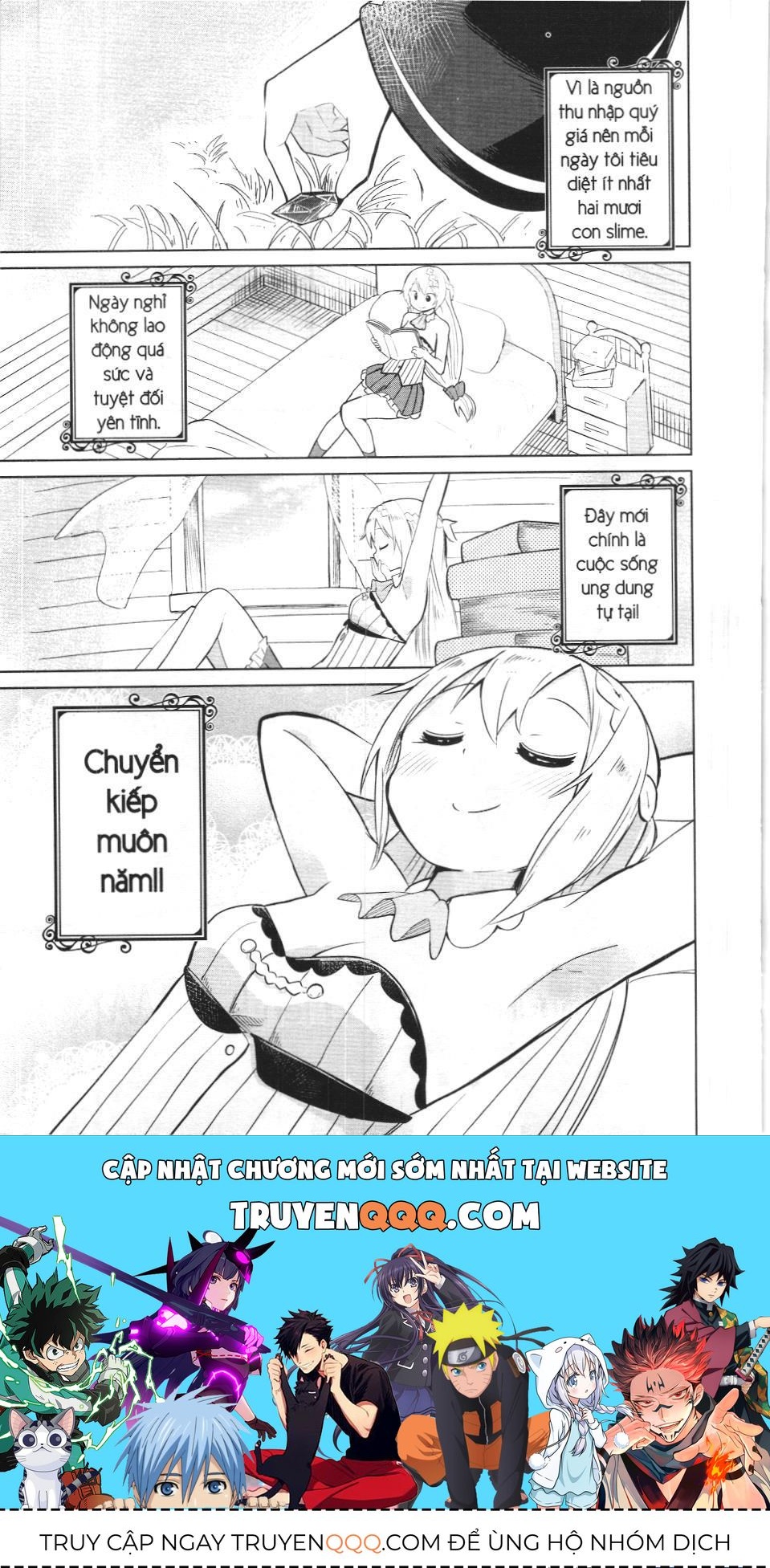 Diệt Slime Suốt 300 Năm, Tôi Levelmax Lúc Nào Chẳng Hay (Nxb Thế Giới) Chapter 1 - 14