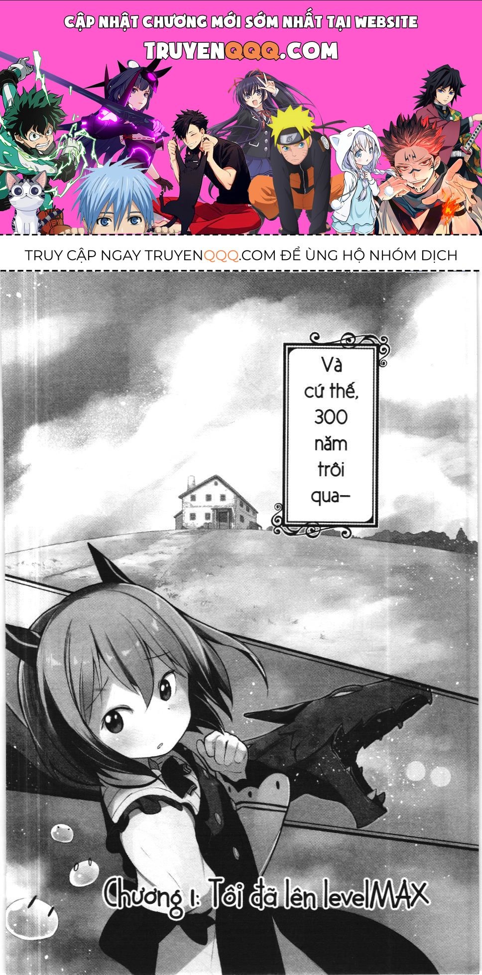 Diệt Slime Suốt 300 Năm, Tôi Levelmax Lúc Nào Chẳng Hay (Nxb Thế Giới) Chapter 2 - 1