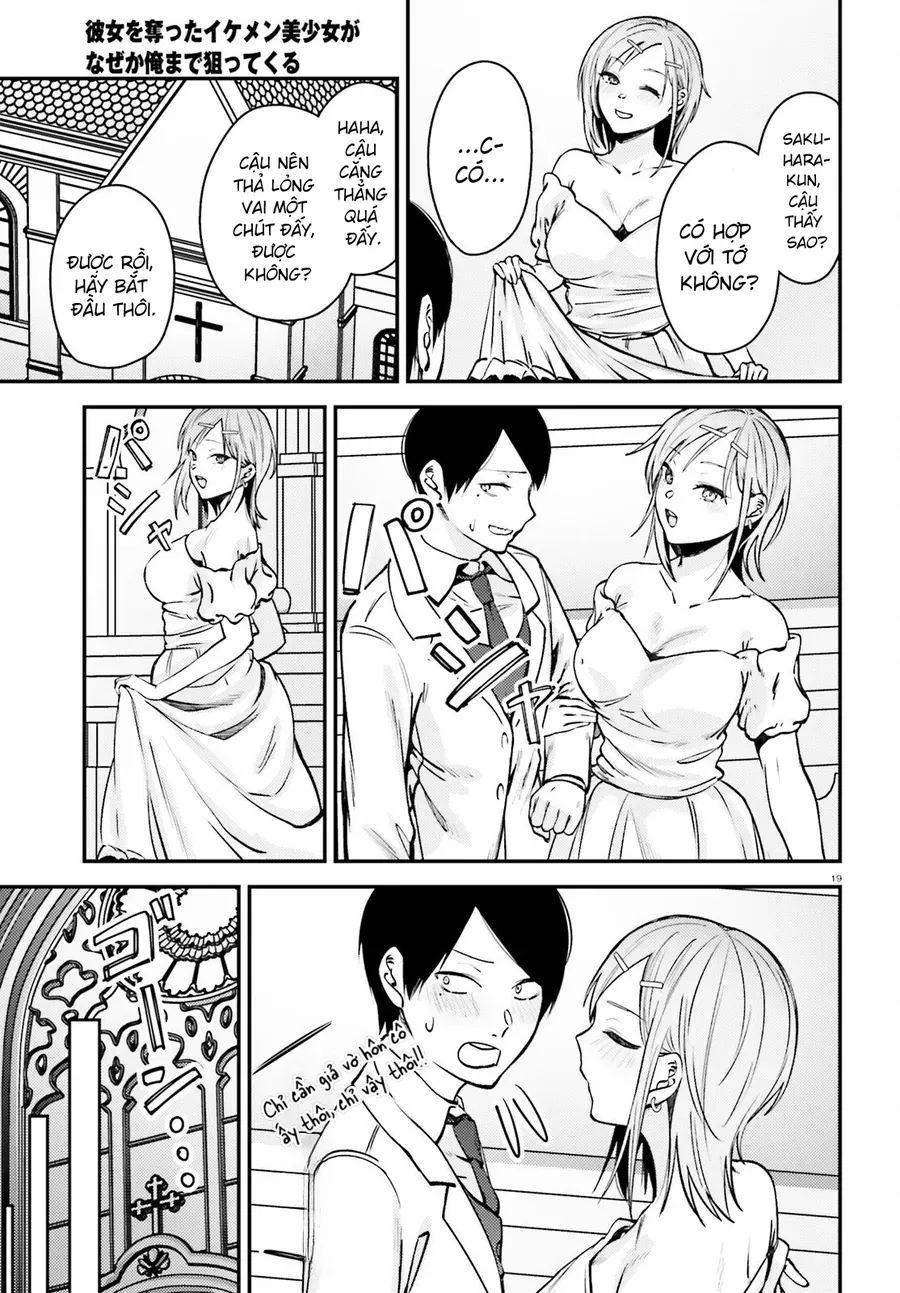 Kanojo Wo Ubatta Ikemen Bishoujo Ga Naze Ka Ore Made Nerattekuru Chapter 12 - 19