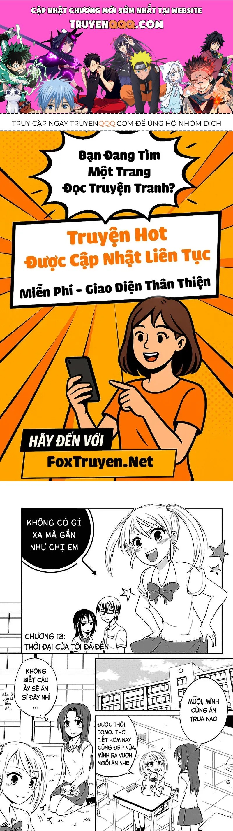 Tuy Xa Mà Gần Như Chị Em. Chapter 13 - 1