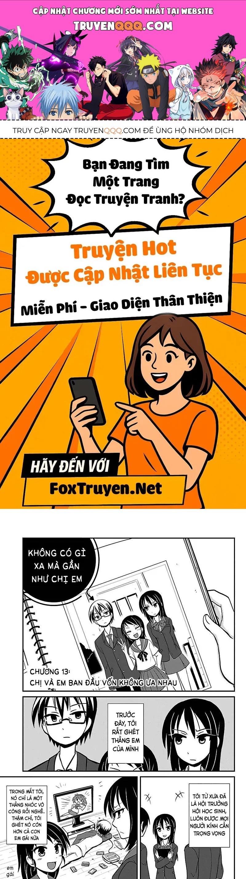 Tuy Xa Mà Gần Như Chị Em. Chapter 14 - 1