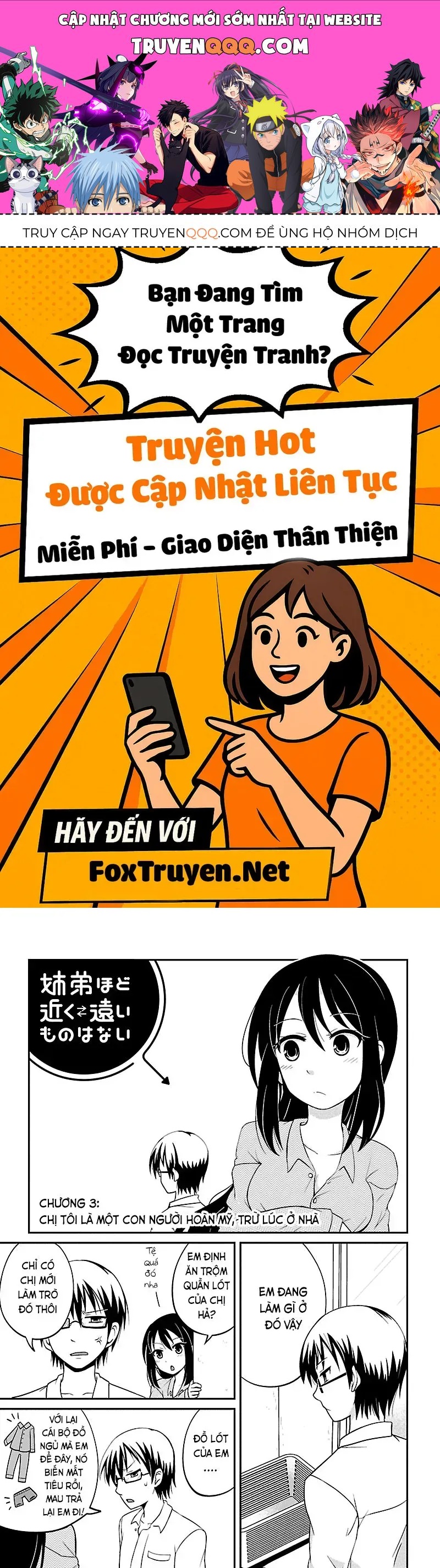 Tuy Xa Mà Gần Như Chị Em. Chapter 3 - 1