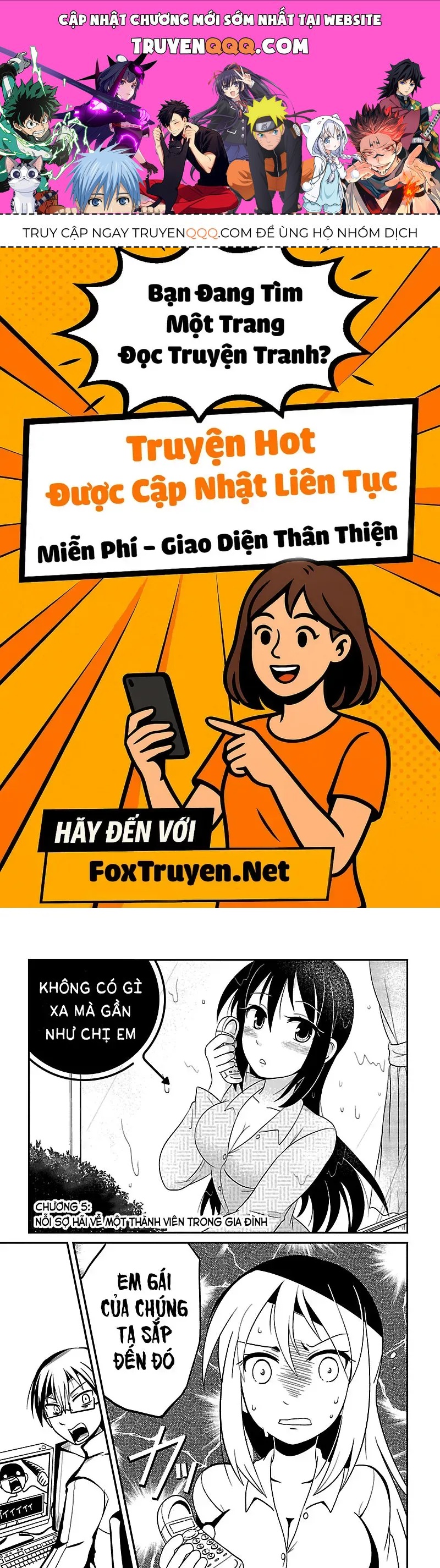 Tuy Xa Mà Gần Như Chị Em. Chapter 5 - 1