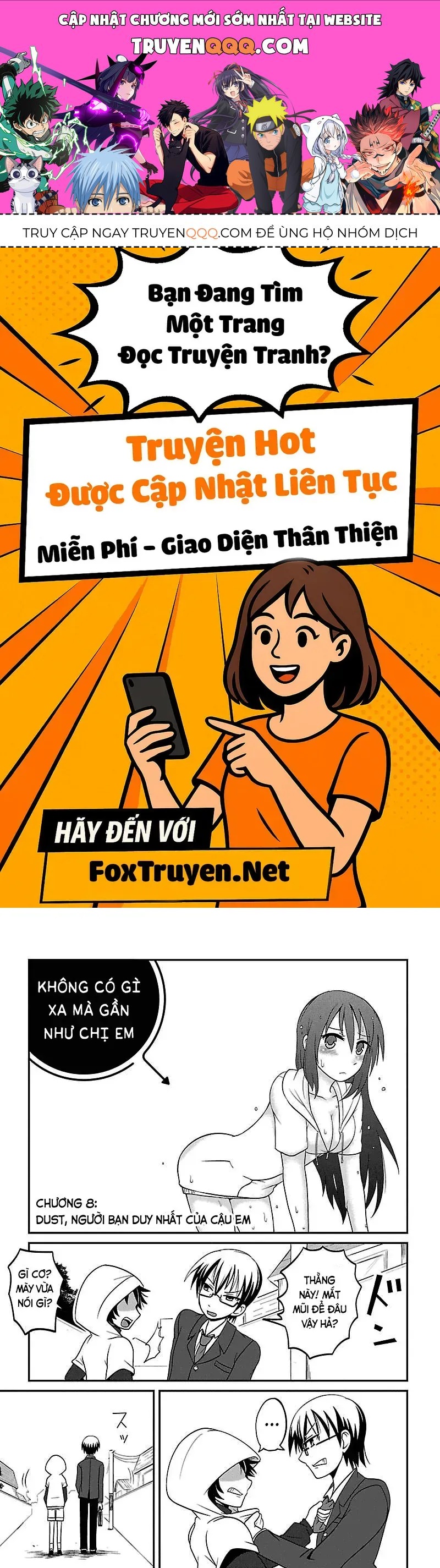 Tuy Xa Mà Gần Như Chị Em. Chapter 8 - 1