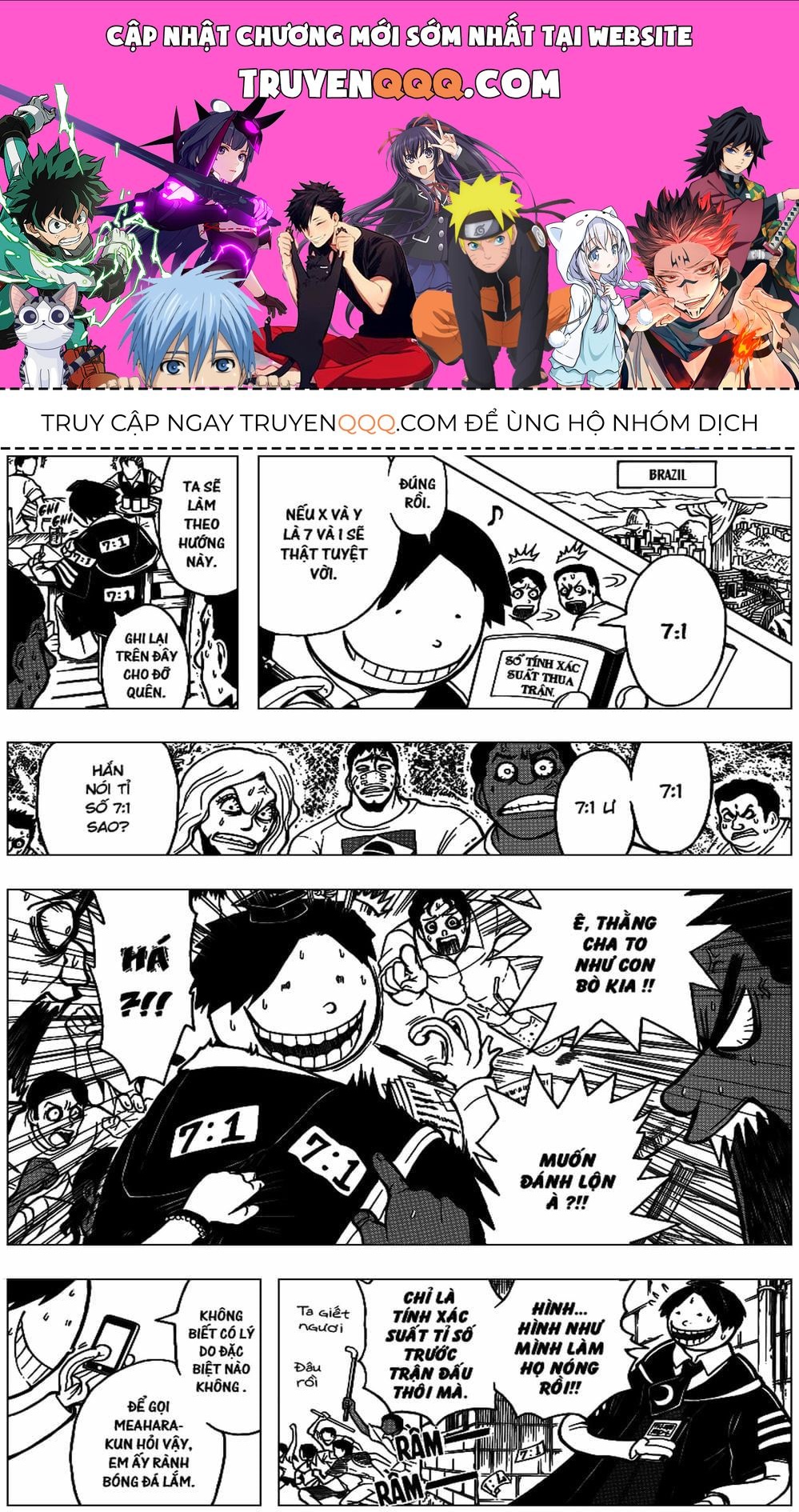 Lớp Học Ám Sát Chapter 100 - 1