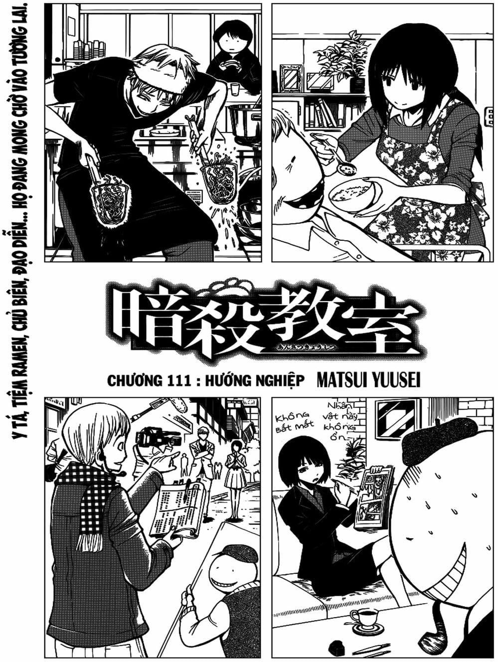 Lớp Học Ám Sát Chapter 108 - 3