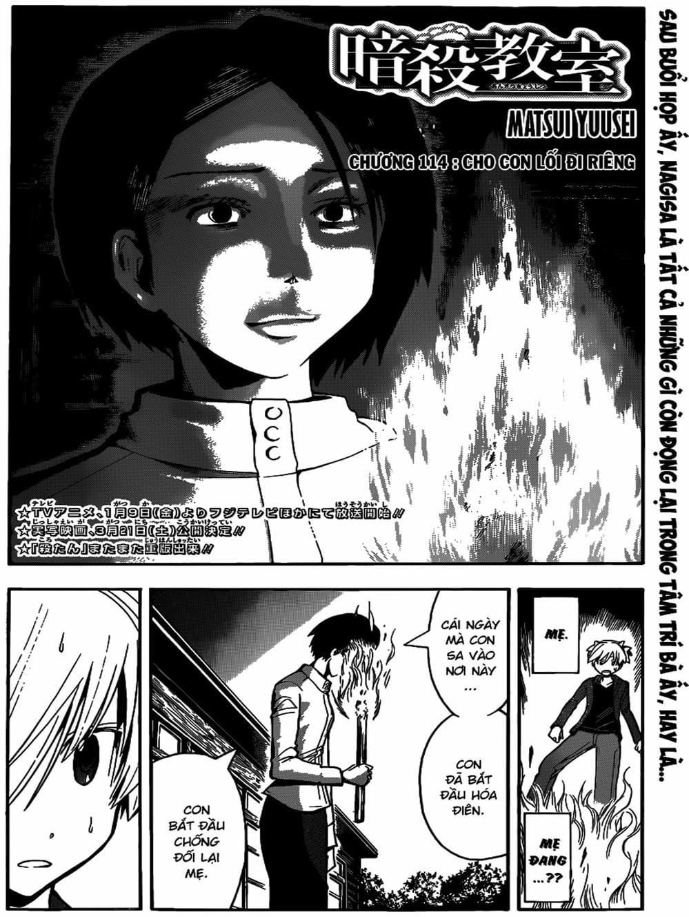 Lớp Học Ám Sát Chapter 111 - 2